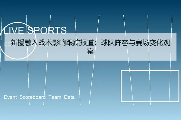 新援融入战术影响跟踪报道：球队阵容与赛场变化观察