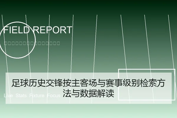 足球历史交锋按主客场与赛事级别检索方法与数据解读 - leyu